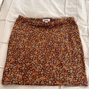 Floral Skirt XS Garage